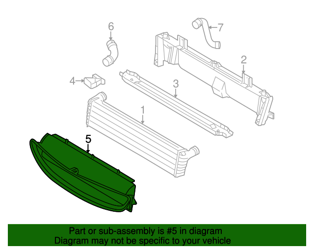 Radiator Support Air Duct