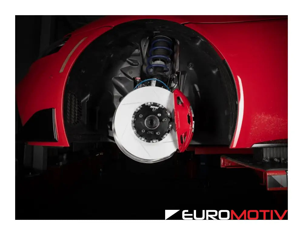 A90 Front Full-Floating Slotted Tracksport Performance Brake Kit