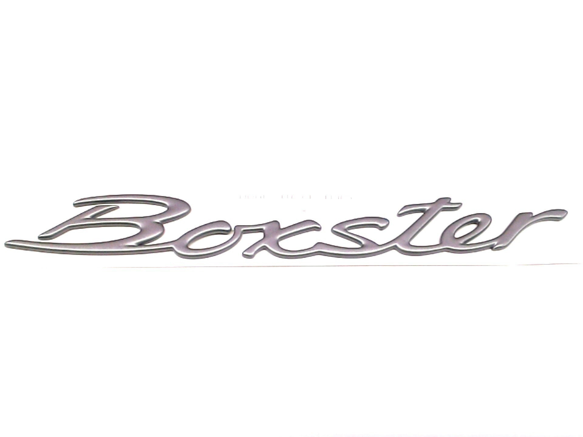 "Boxster" Logo - Titanium Metallic