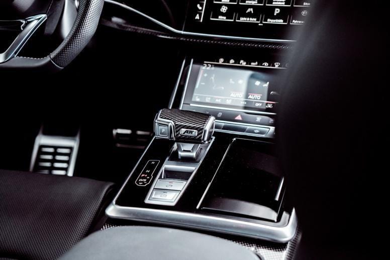 ABT Carbon Fiber and Leather Shift Knob Cover | Audi