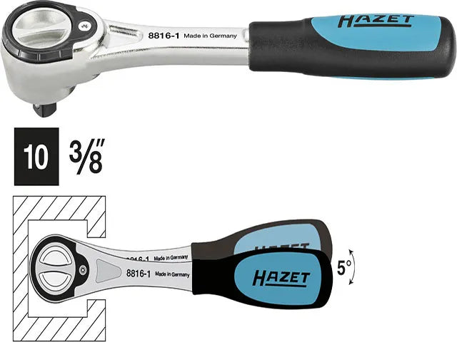 Hazet Ratchet Wrench - 8816F