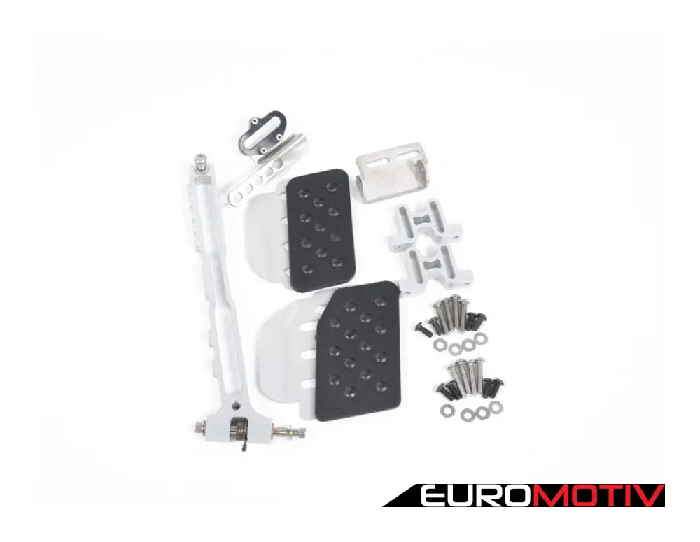 Adjustable Gas Pedal - Black / Silver Extensions