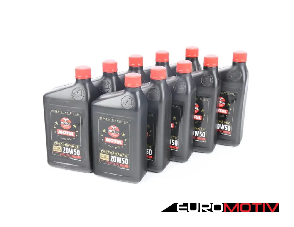 Air-Cooled 911 Oil Change Kit 20W-50