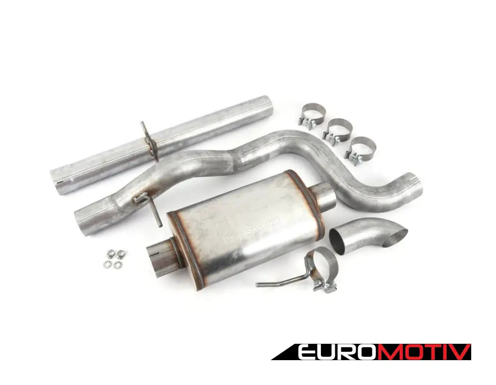 Aluminized Steel Cat-Back Exhaust System - Hidden Tip