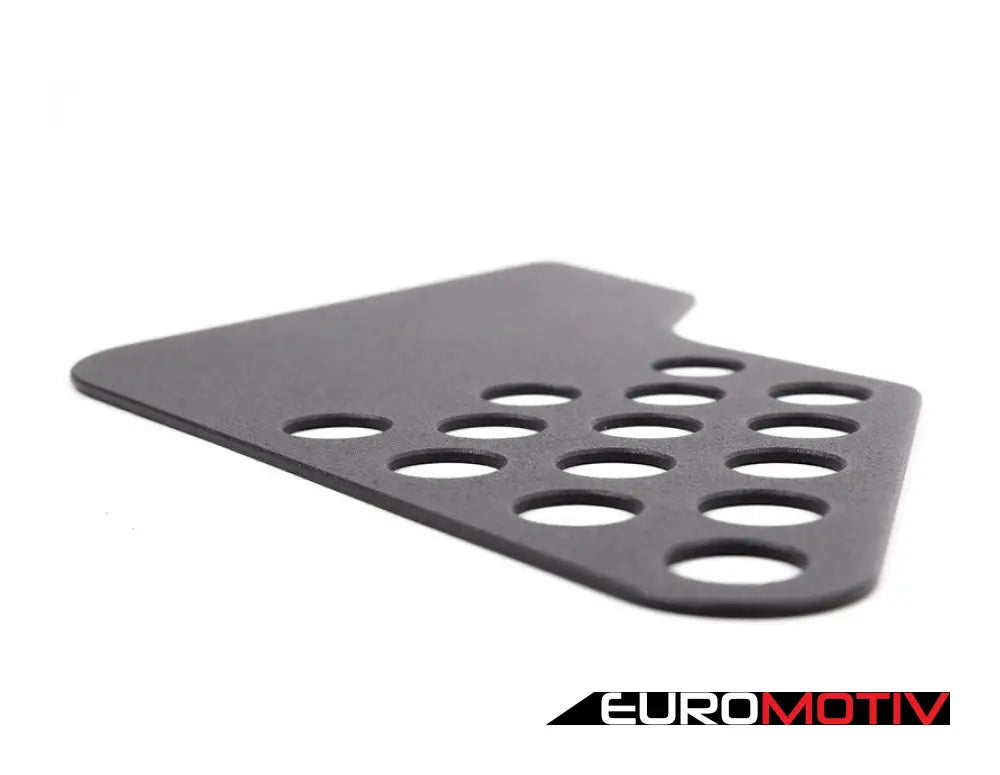 Aluminum Heel Guard Pad - Black