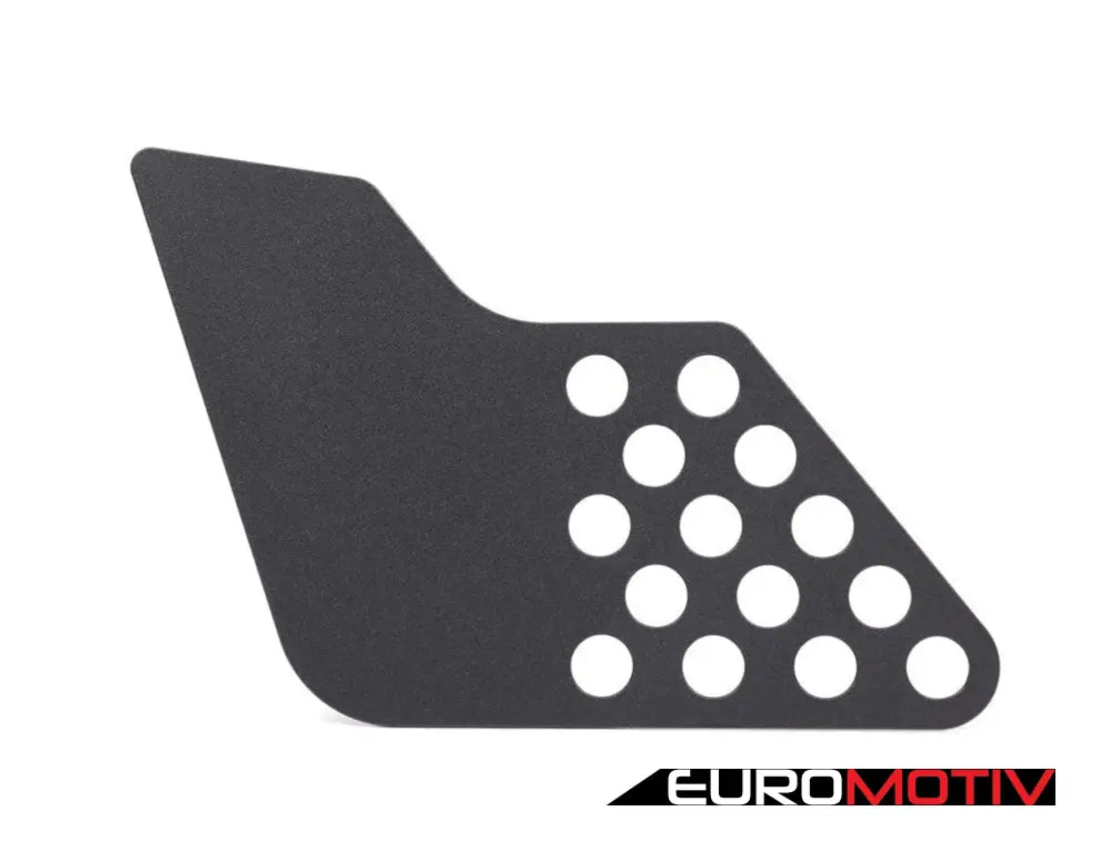 Aluminum Heel Guard Pad - Black