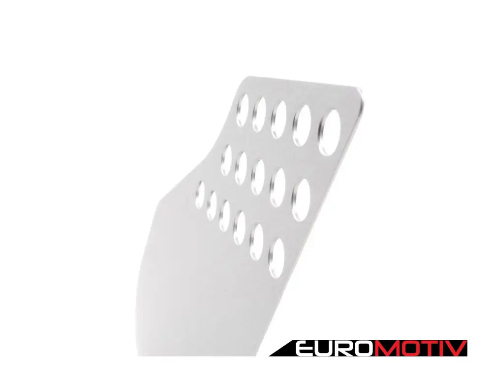 Aluminum Heel Guard Pad - Silver