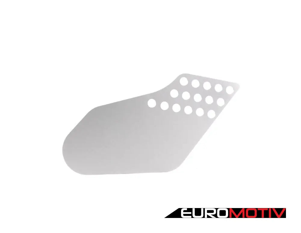 Aluminum Heel Guard Pad - Silver