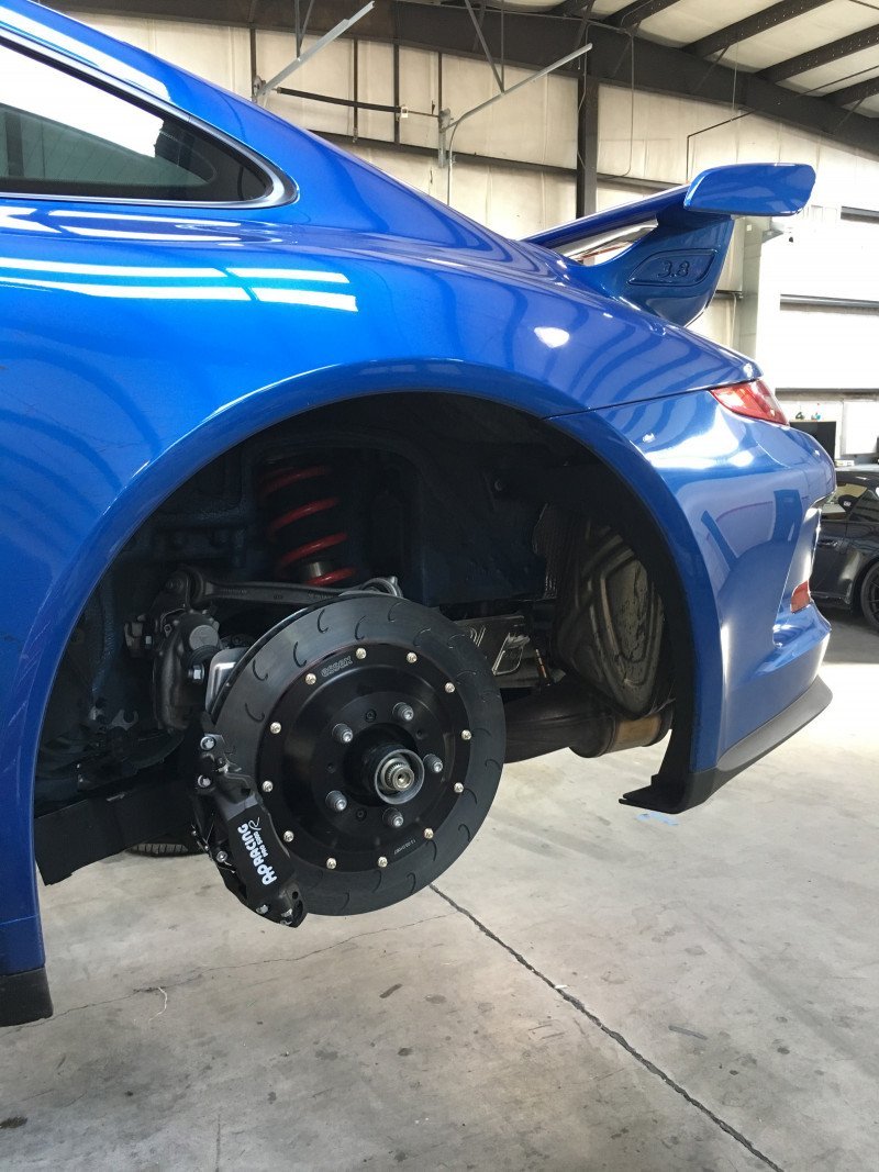 AP Racing by Essex Radi-CAL Competition Brake Kit (Rear 9449/380mm)- Porsche 991 GT3/3RS/2RS