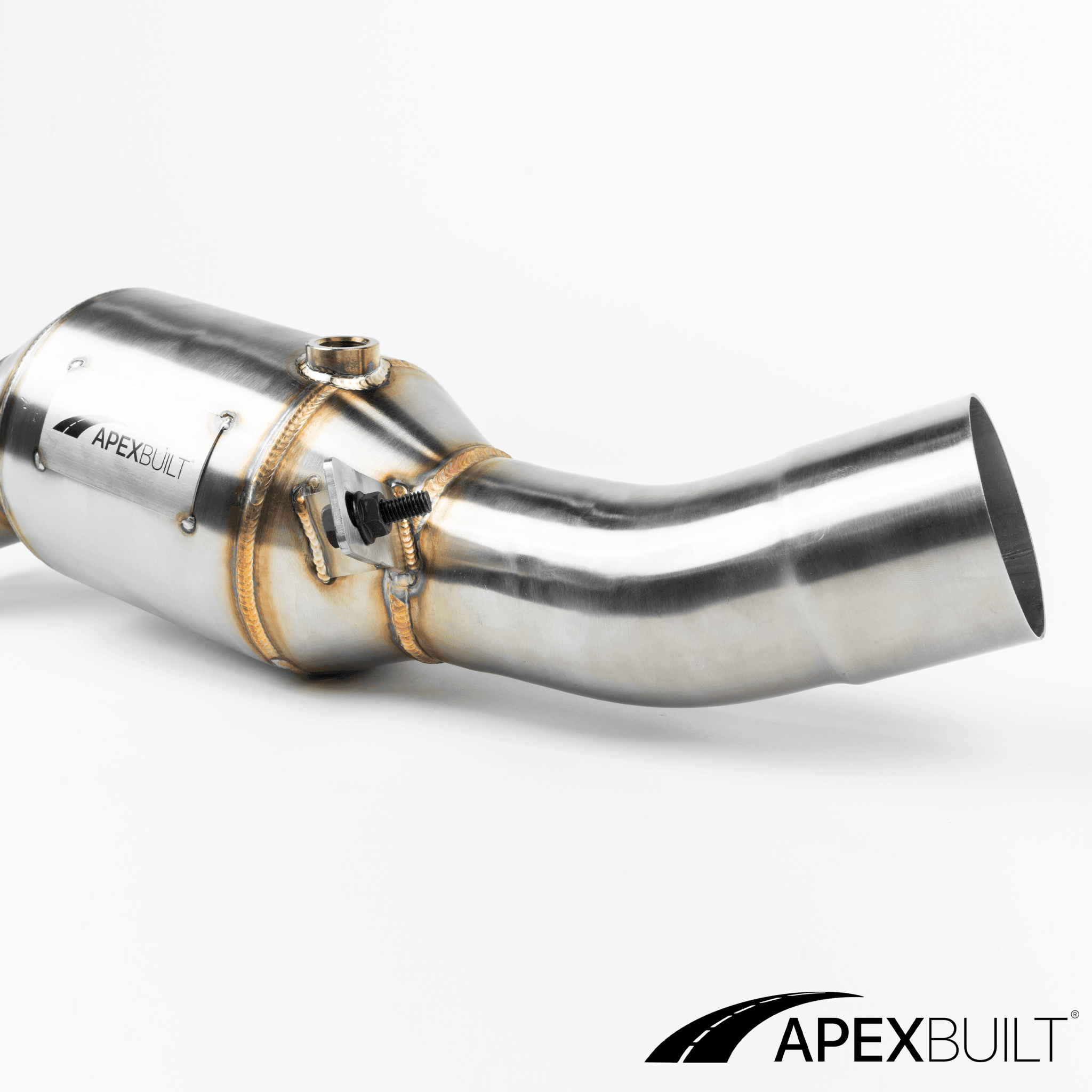 ApexBuilt® BMW F01/F10/F15 N55 High-Flow Catted Downpipe (PWG/3.5")(2011-13)