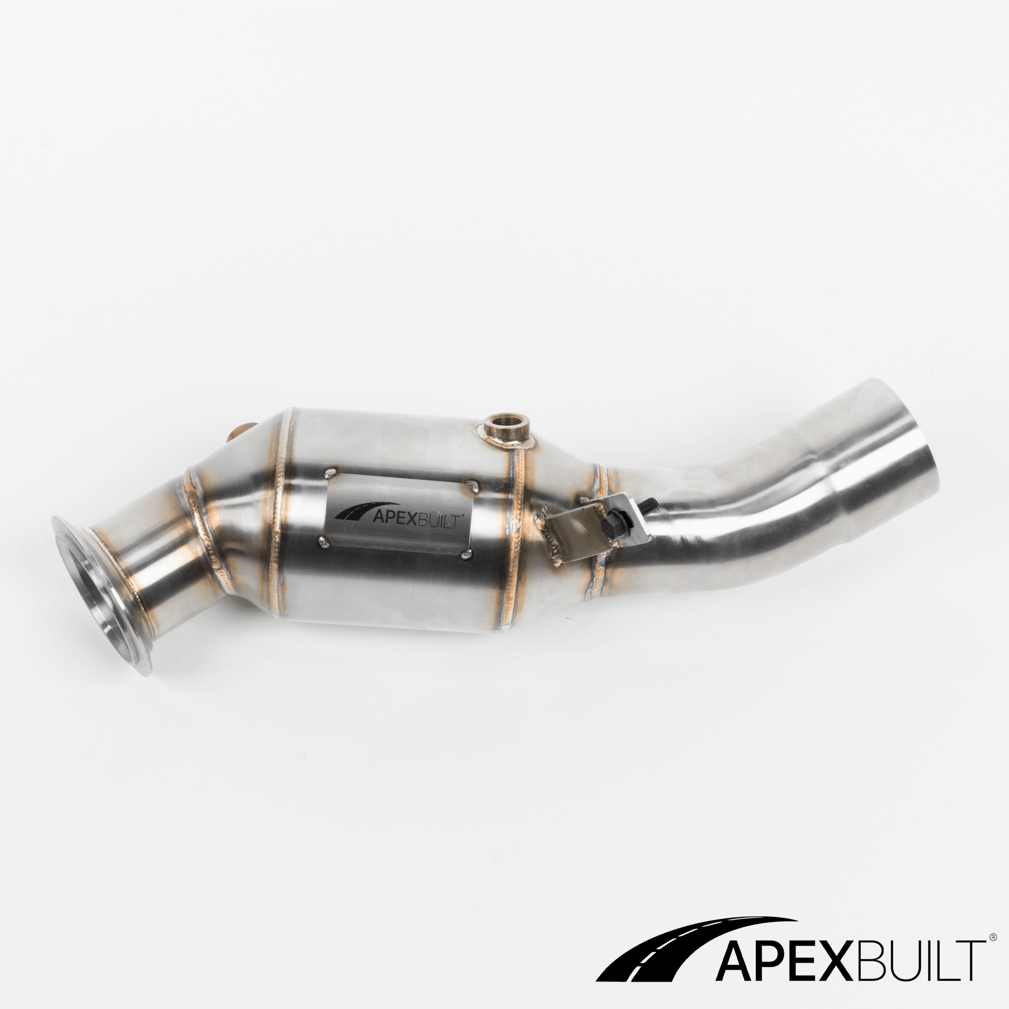 ApexBuilt® BMW F01/F10/F15 N55 High-Flow Catted Downpipe (PWG/3.5")(2011-13)