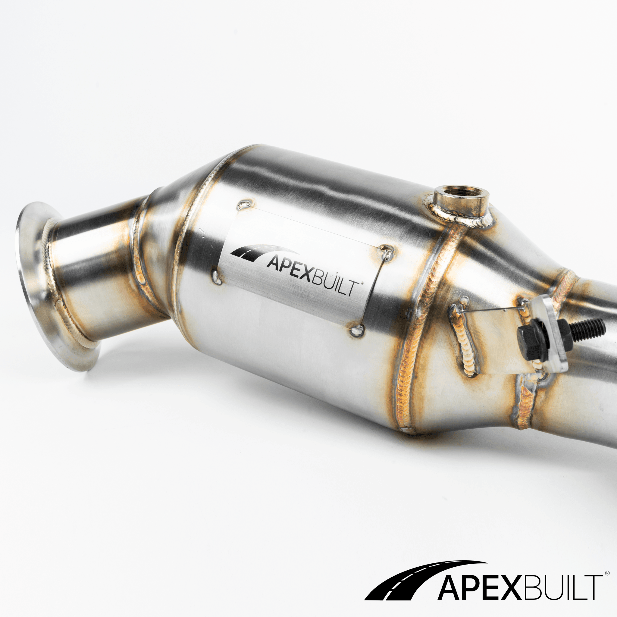 ApexBuilt® BMW F01/F10/F15 N55 High-Flow Catted Downpipe (PWG/3.5")(2011-13)