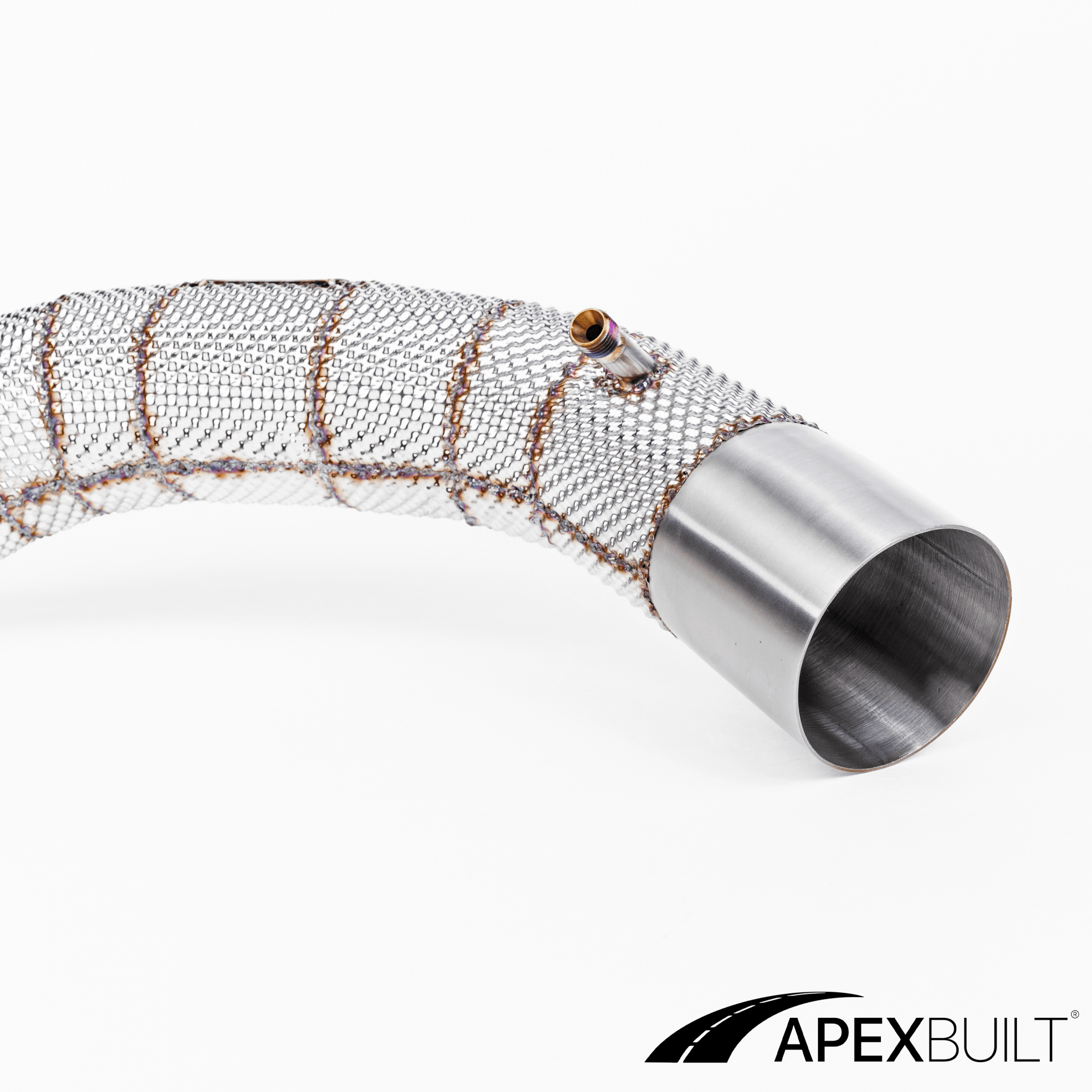 ApexBuilt® BMW F95 X5M & F96 X6M Race Downpipes (S63R, 2020+)