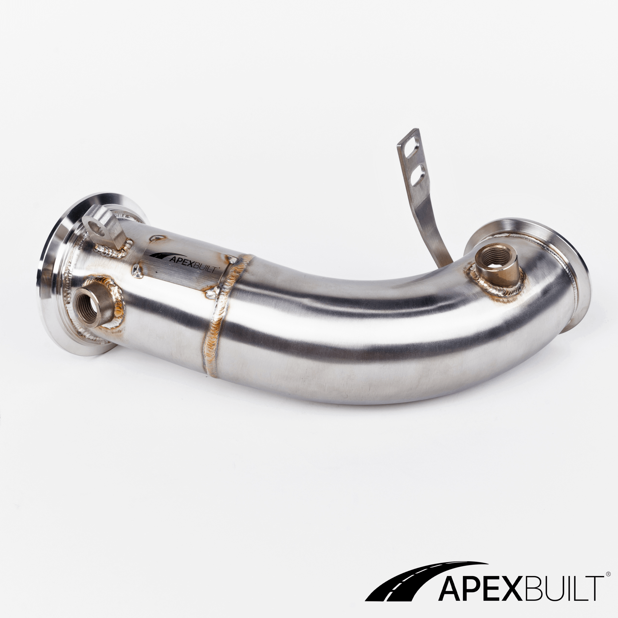 ApexBuilt® BMW F95 X5M & F96 X6M Race Downpipes (S63R, 2020+)