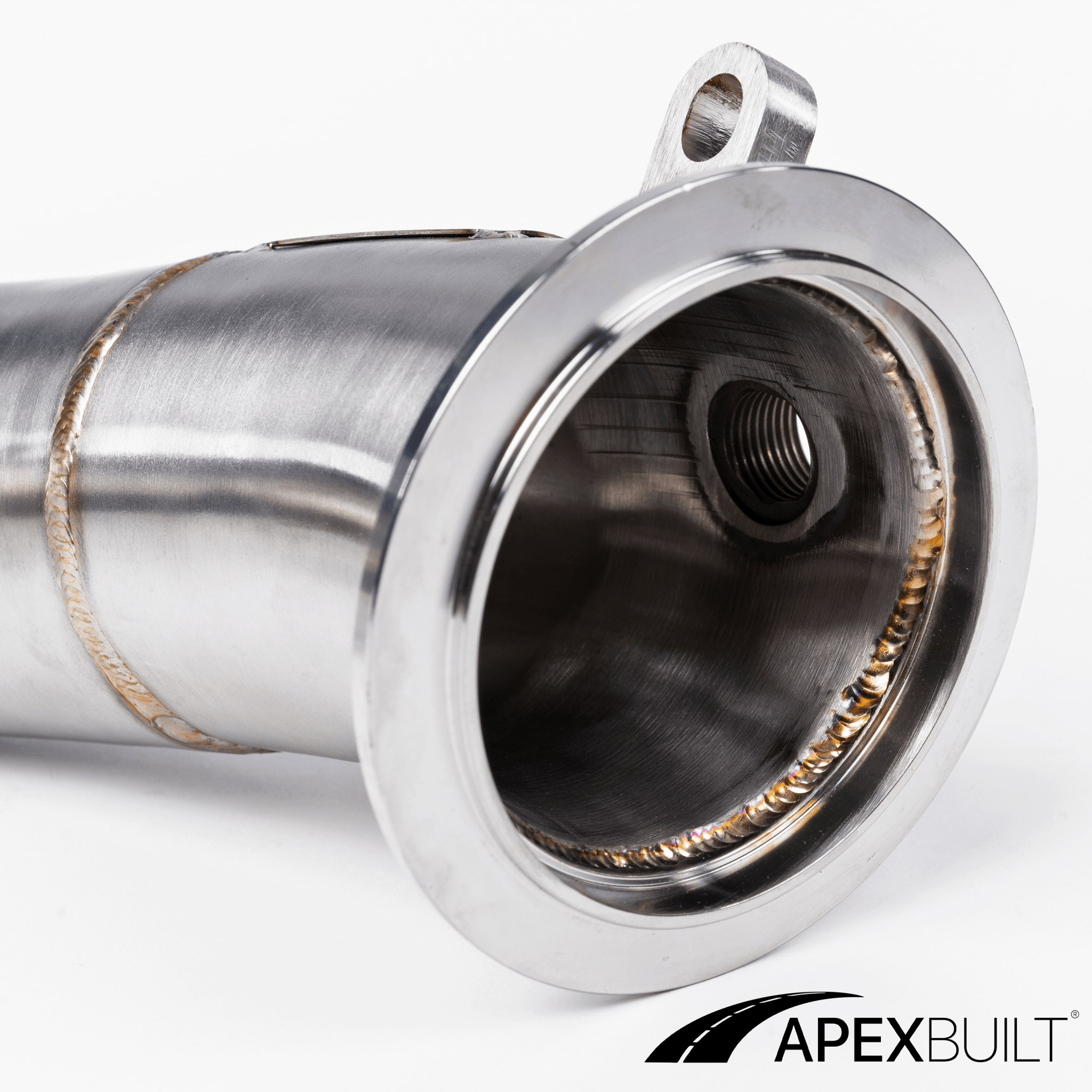 ApexBuilt® BMW F95 X5M & F96 X6M Race Downpipes (S63R, 2020+)