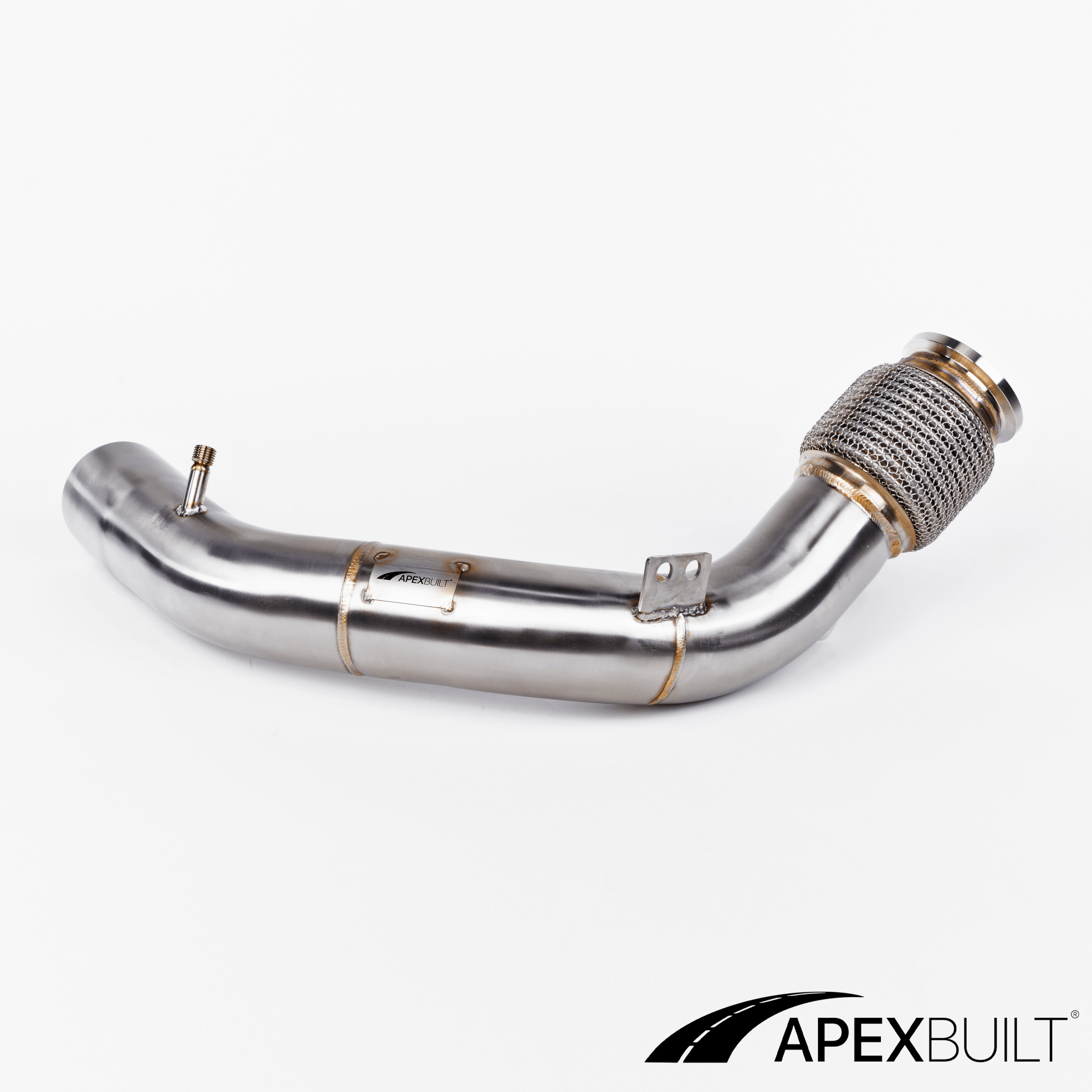 ApexBuilt® BMW F95 X5M & F96 X6M Race Downpipes (S63R, 2020+)