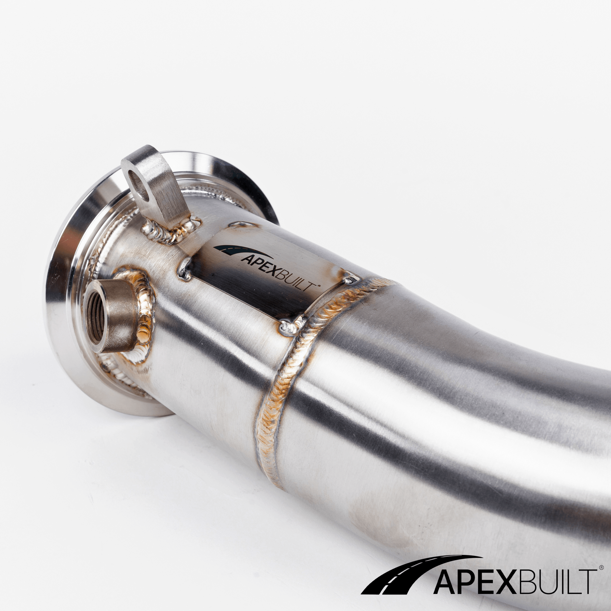 ApexBuilt® BMW F95 X5M & F96 X6M Race Downpipes (S63R, 2020+)