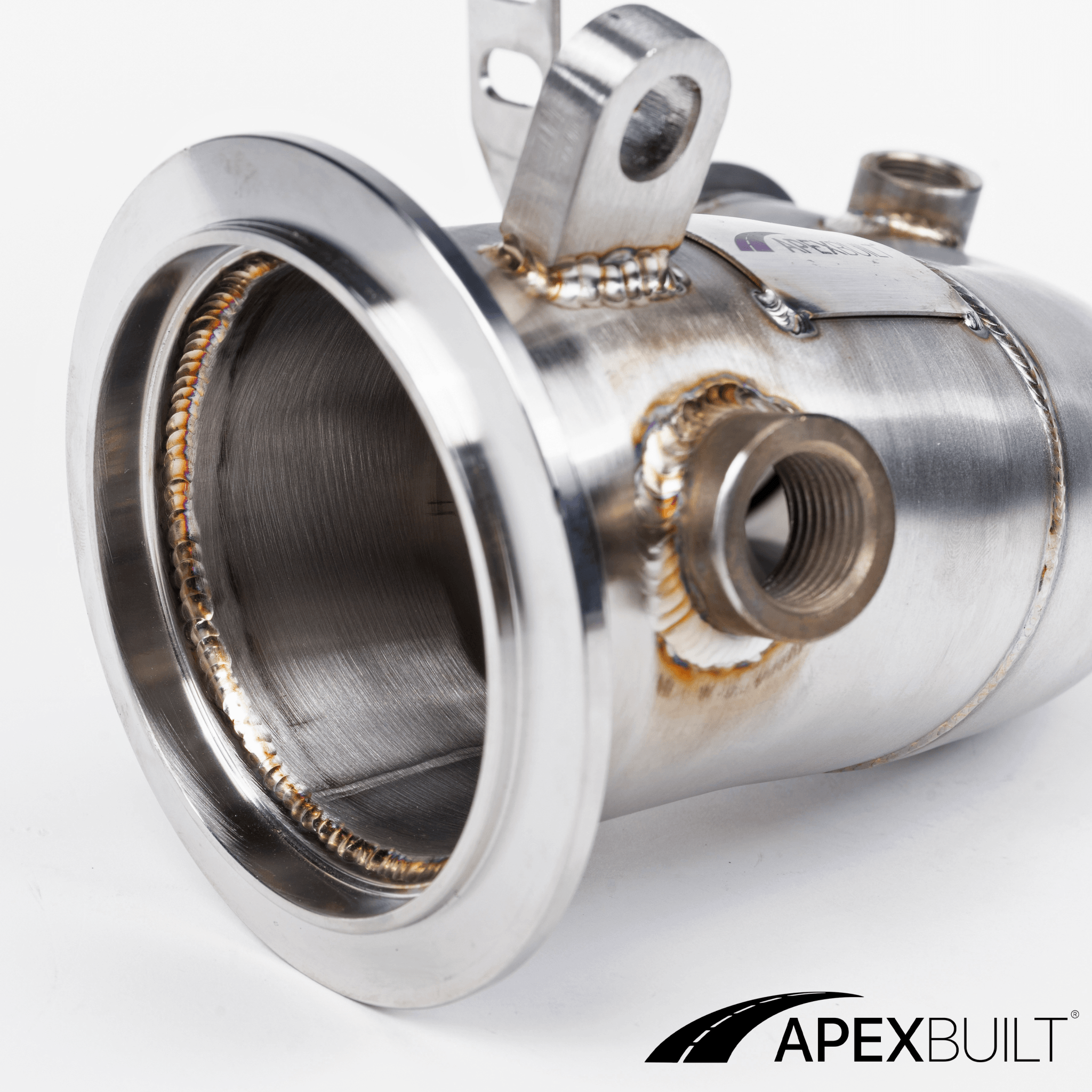 ApexBuilt® BMW F95 X5M & F96 X6M Race Downpipes (S63R, 2020+)