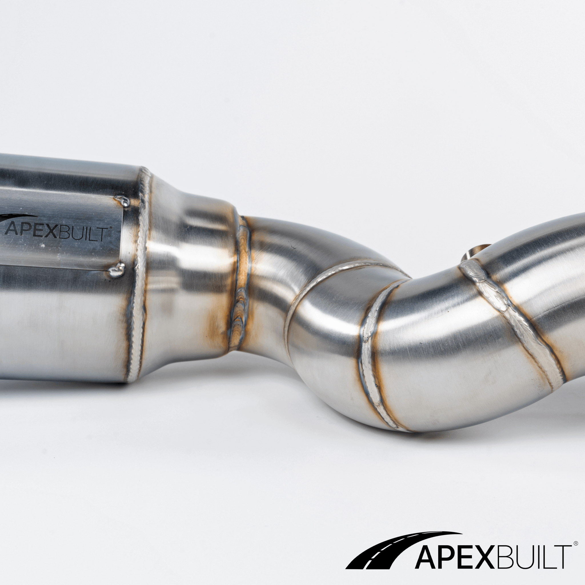 ApexBuilt® BMW G87 M2, G80 M3, & G82/G83 M4 GESI High-Flow Catted Downpipes (S58, 2021+)