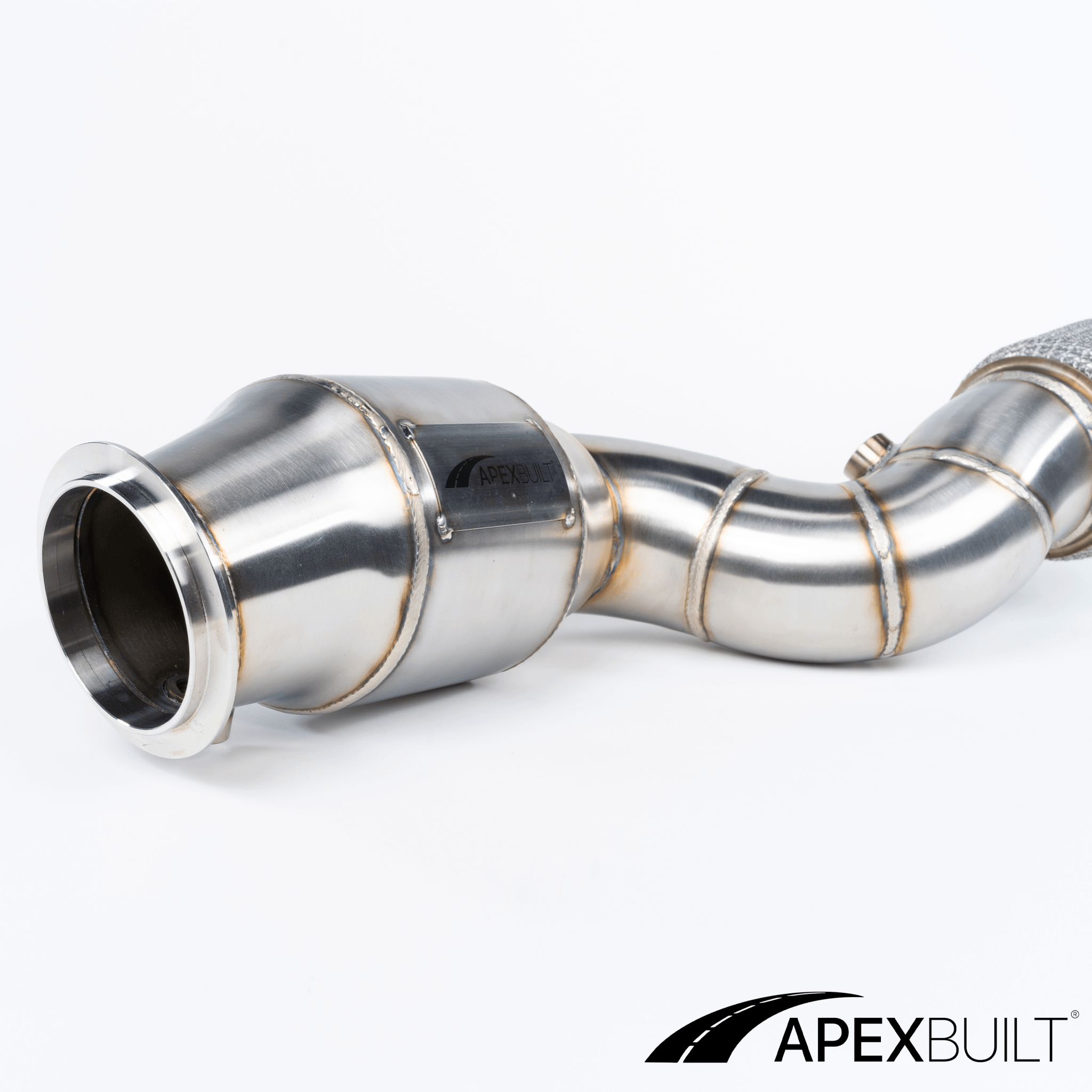 ApexBuilt® BMW G87 M2, G80 M3, & G82/G83 M4 GESI High-Flow Catted Downpipes (S58, 2021+)