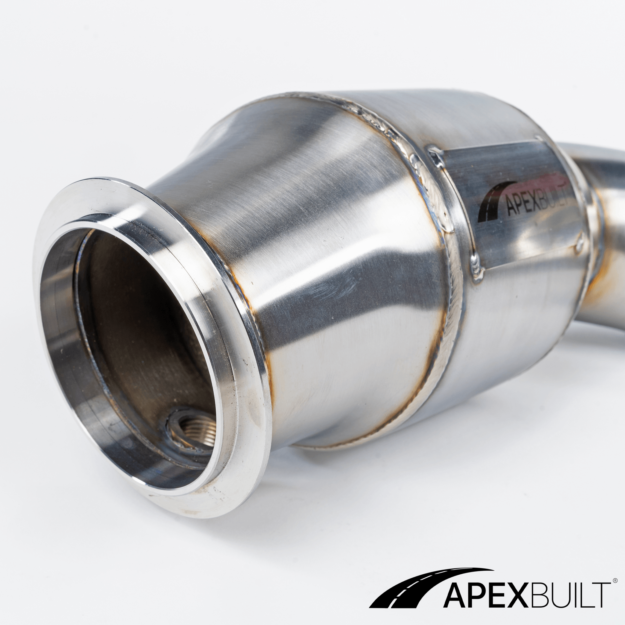 ApexBuilt® BMW G87 M2, G80 M3, & G82/G83 M4 GESI High-Flow Catted Downpipes (S58, 2021+)