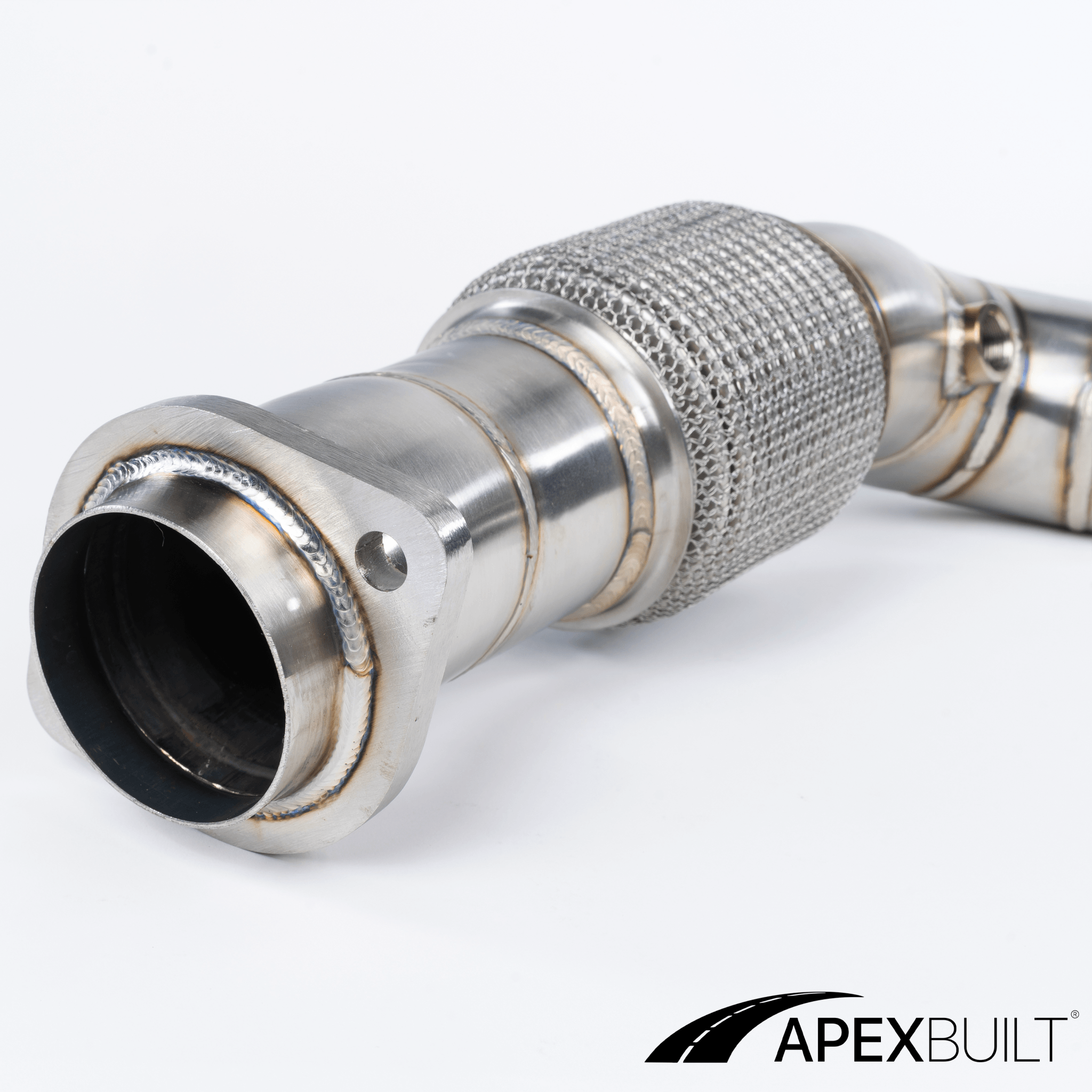 ApexBuilt® BMW G87 M2, G80 M3, & G82/G83 M4 GESI High-Flow Catted Downpipes (S58, 2021+)