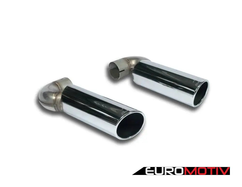 Audi Q7 3.0 Fsi V6 (280 Hp) ’06 -> ’09 Endpipe Kit 2 Exit O 100 Right + Left