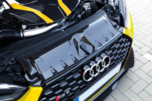 Audi RS5 (F5) – Carbon Fiber Engine Cover and Lock Cover Set 03AU00510006KG
