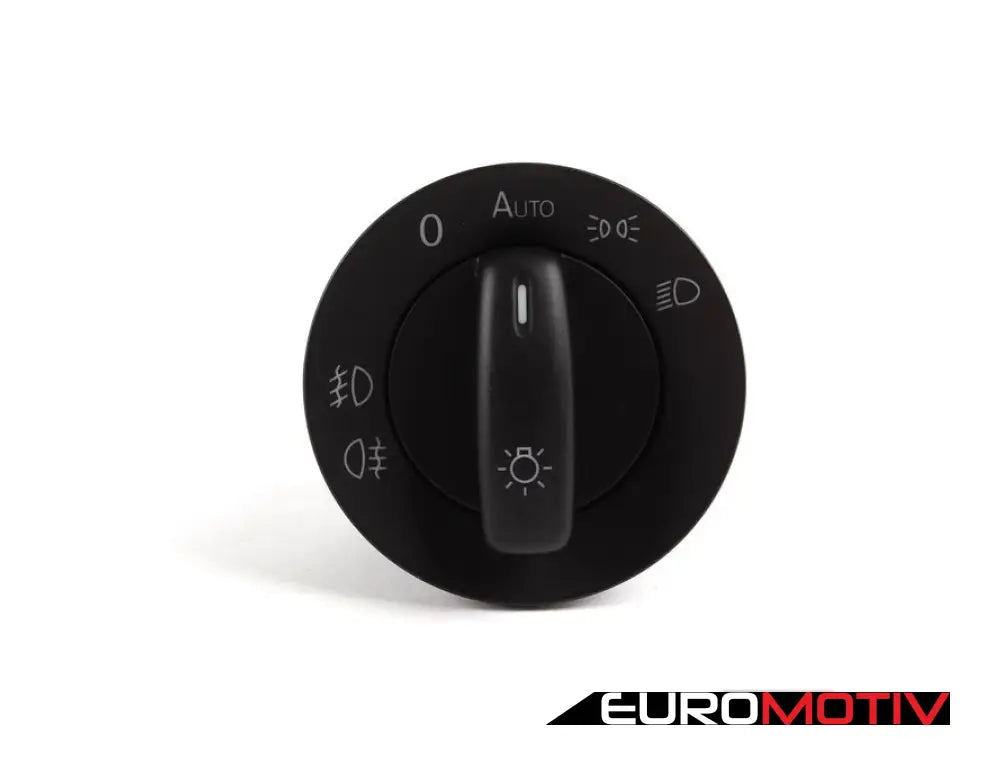 Automatic European Headlight Switch - Black