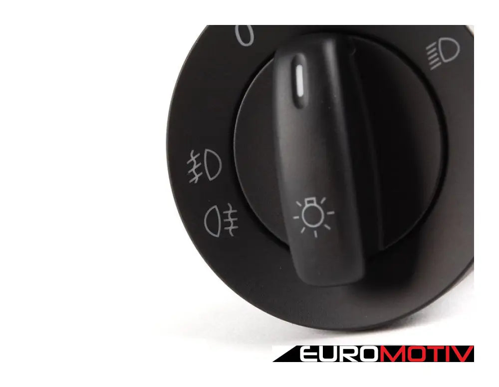 Automatic European Headlight Switch - Black