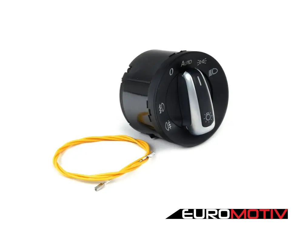 Automatic European Headlight Switch - Brushed Trim