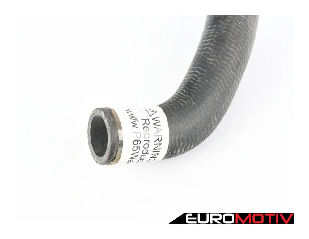 Auxiliary Water Pump Hose Coolant