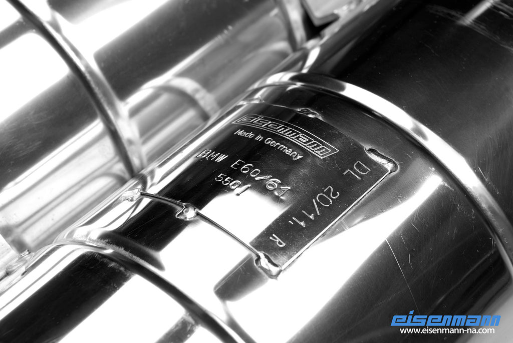 Eisenmann E60 / E61 550i Performance Exhaust