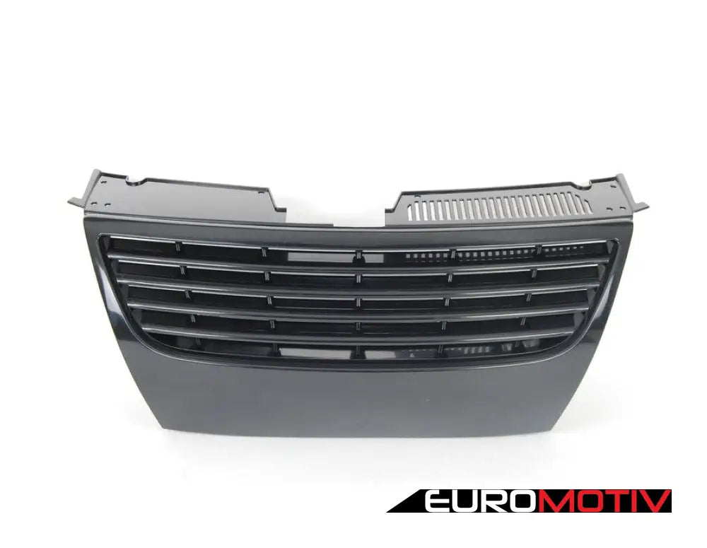 B6 Passat Badgeless Grille Kit - Black