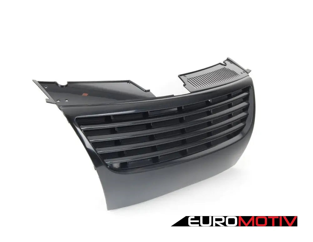 B6 Passat Badgeless Grille Kit - Black