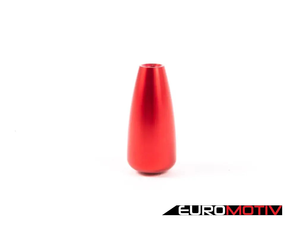 Billet Aluminum Defrost Knob - Teardrop Red