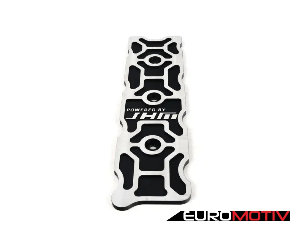 Billet Intake Manifold Engine Plate - Black Milled