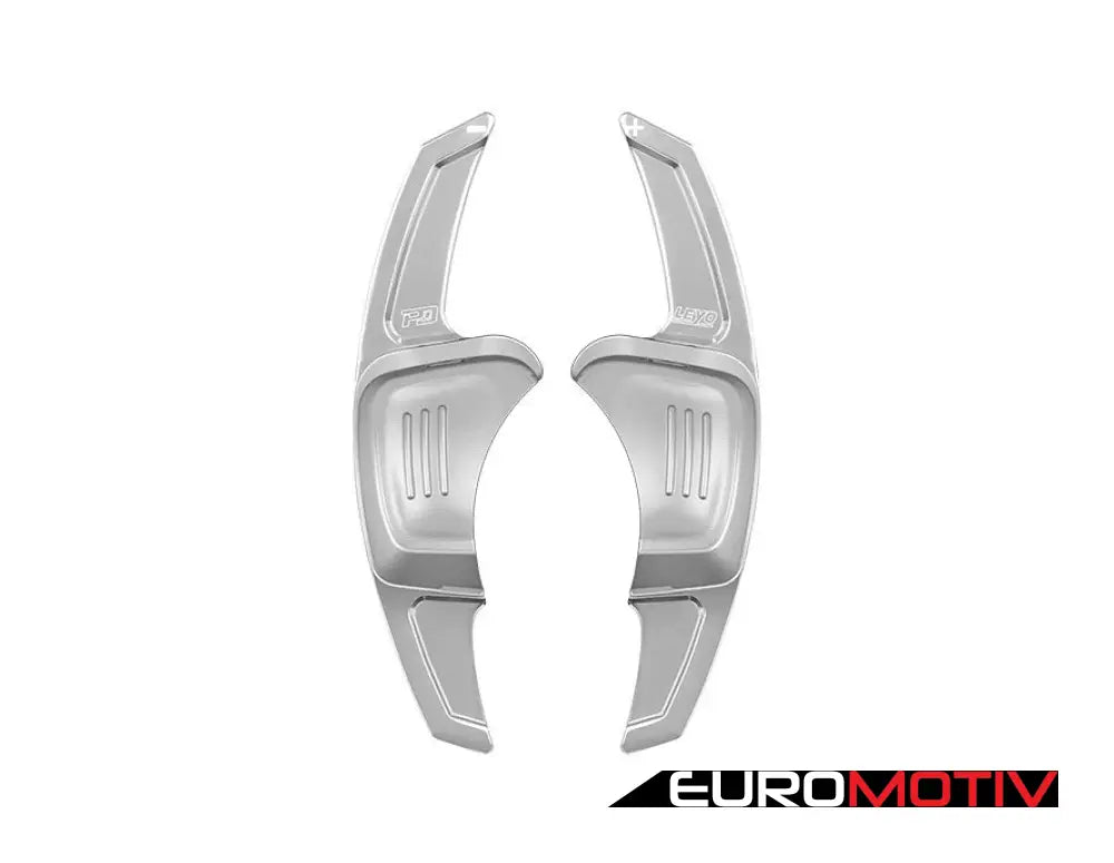 Billet Paddle Shifter Extensions - Silver