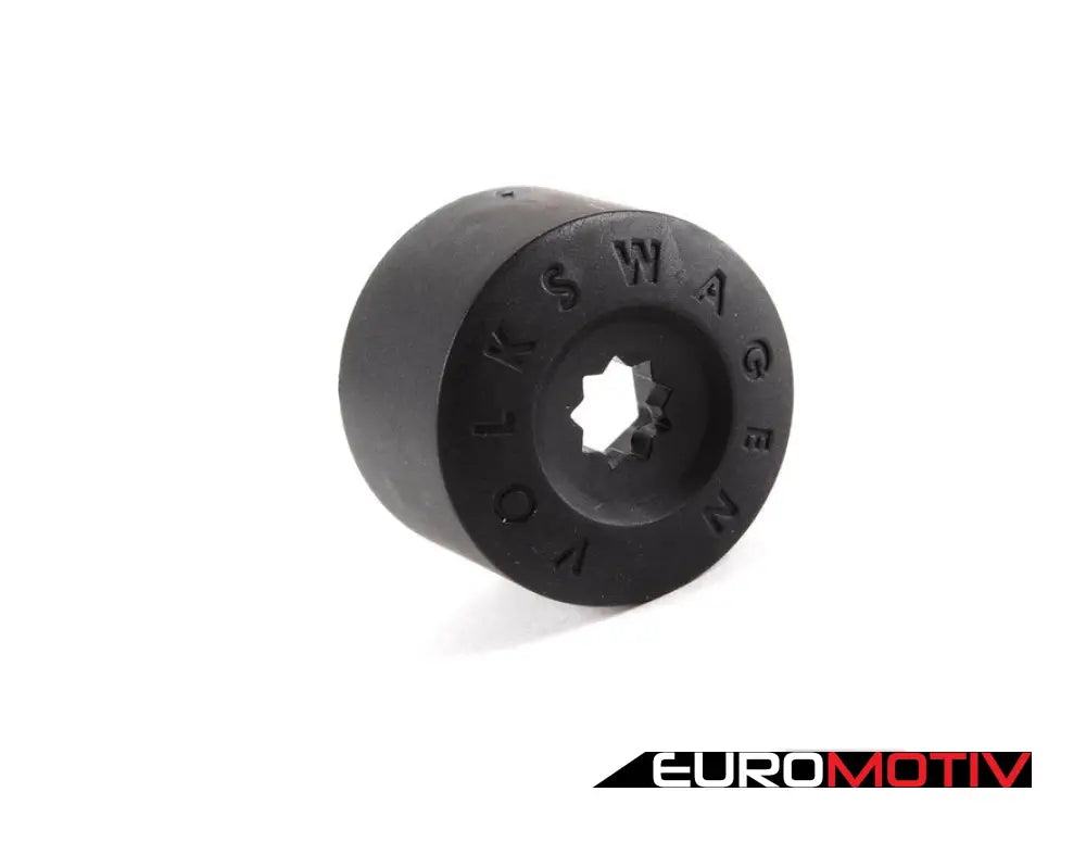 Black 17Mm Head Round Wheel Bolt Cap - Priced Each