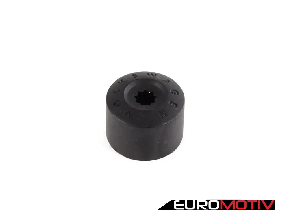 Black 17Mm Head Round Wheel Bolt Cap - Priced Each