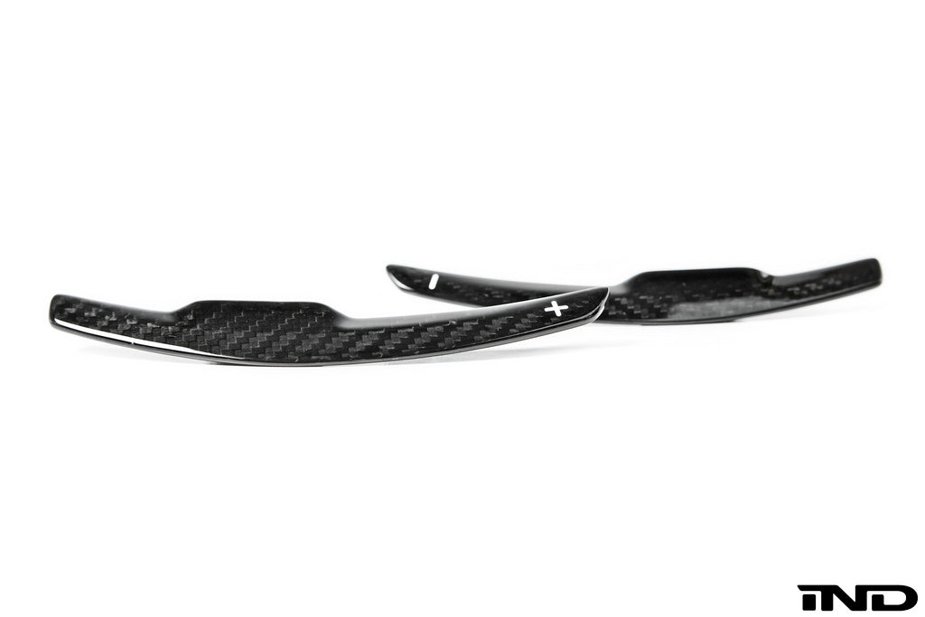 AutoTecknic F-Chassis Dry Carbon Shift Paddle Set - DCT