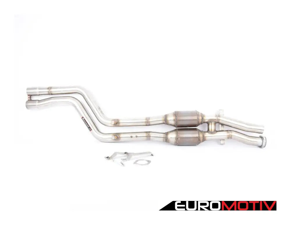 Bmw E36 M3 (For S54 Engine Conversion) Front Exhaust With Metallic Catalytic Converter 100Cpsi Wrc