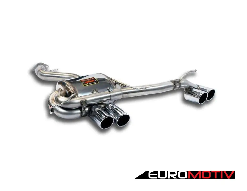 Bmw E88 Cabrio 135I Bi-Turbo (306 Hp N54 Engine) 2007 -> 04/2010 Rear Exhaust Right Oo80 - Left