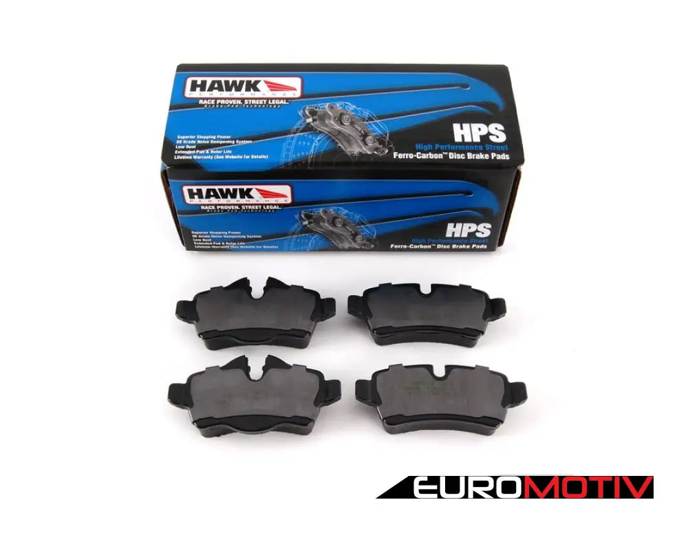 Brake Pad Set Hps Compound - Rear