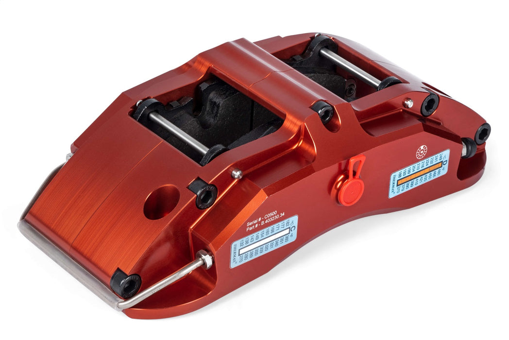 APR Front Big Brake Kit; Front; 350 x 34 mm.; 6 Piston; Billet Aluminum; Red; - BRK00012