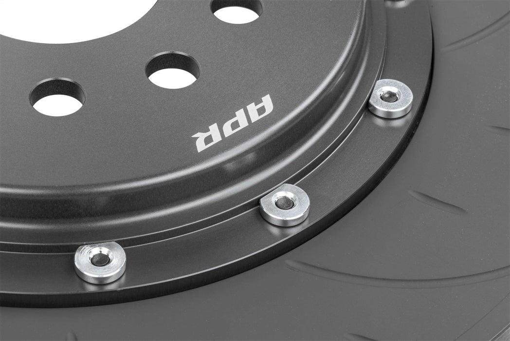 APR Front Big Brake Kit; Front; 350 x 34 mm.; 6 Piston; Billet Aluminum; Red; - BRK00012
