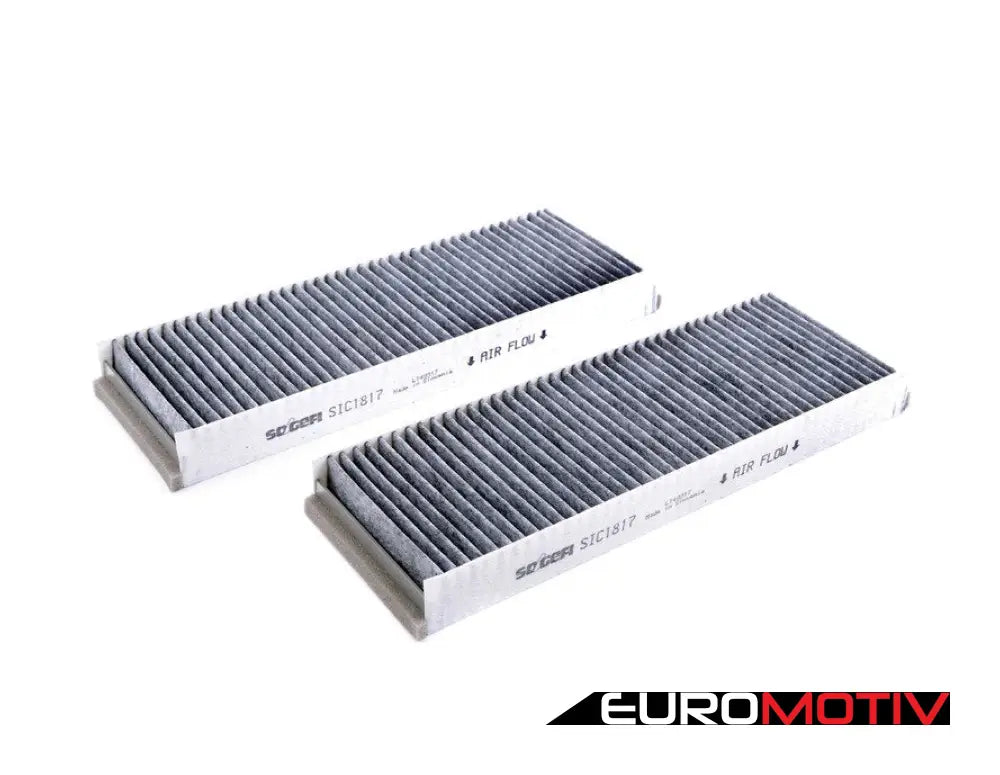 Cabin Filter / Fresh Air (Charcoal Lined) - Set Of Two