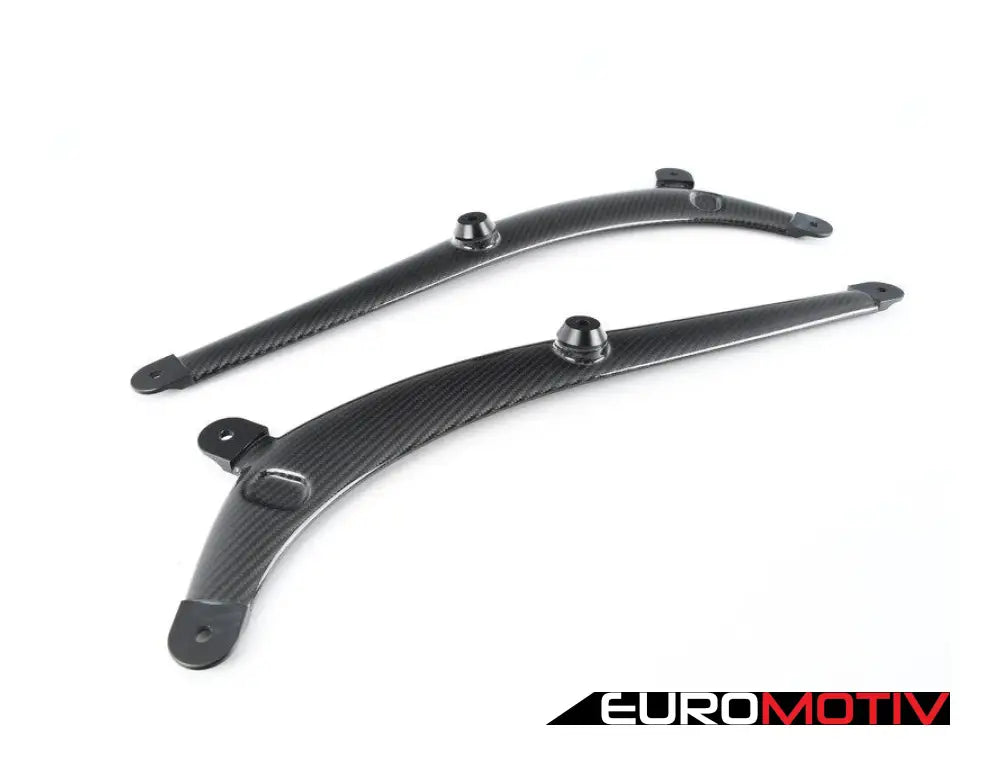 Carbon Fiber Corner Braces - Gloss