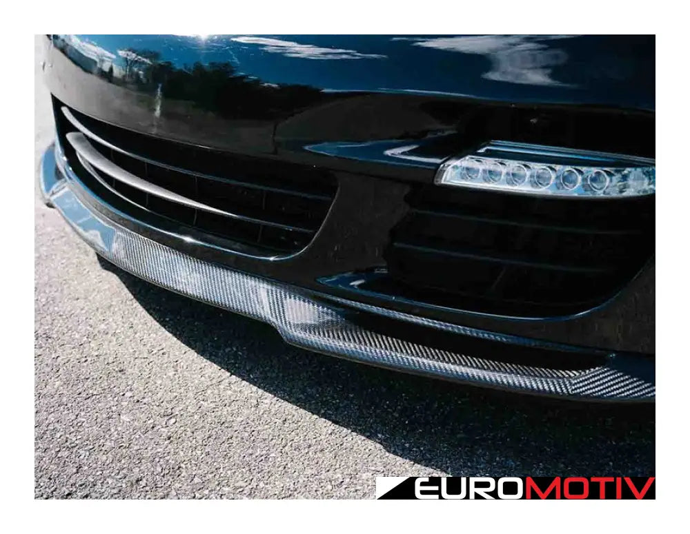 Carbon Fiber Front Lip - Porsche 997 Turbo/C4S