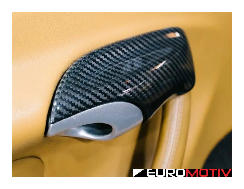 Carbon Fiber Interior Door Handle Trim